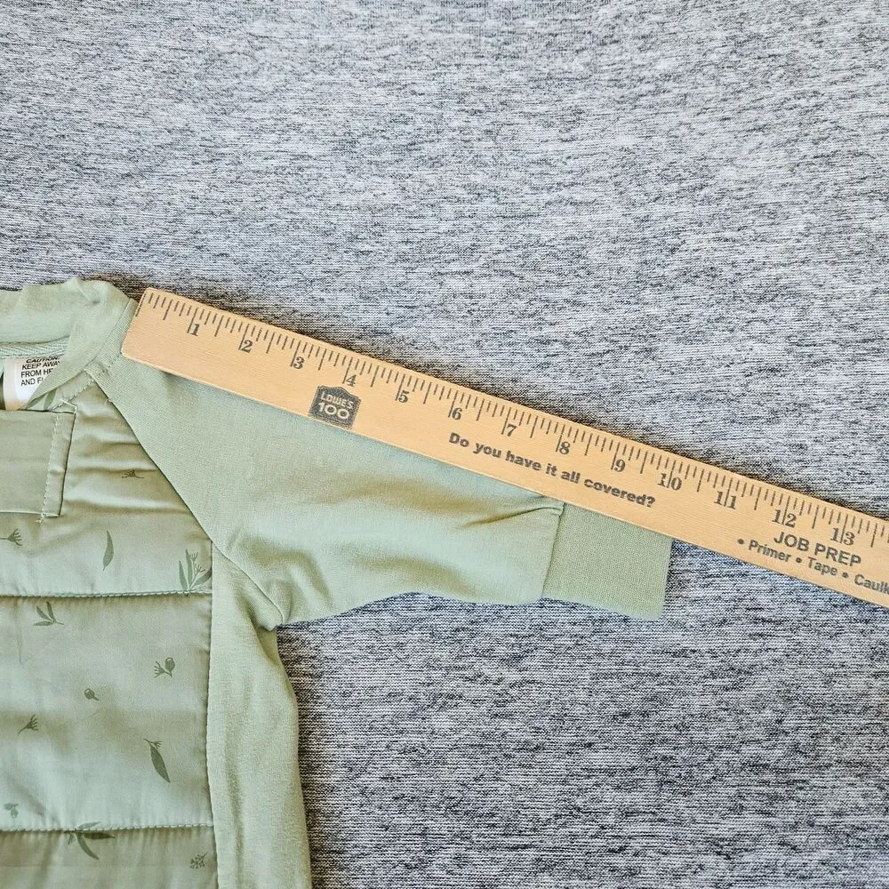 Ergo Pouch Australia Sage Green Sleep Suit Sack 2.5 TOG Size 000-1 3-12 Months